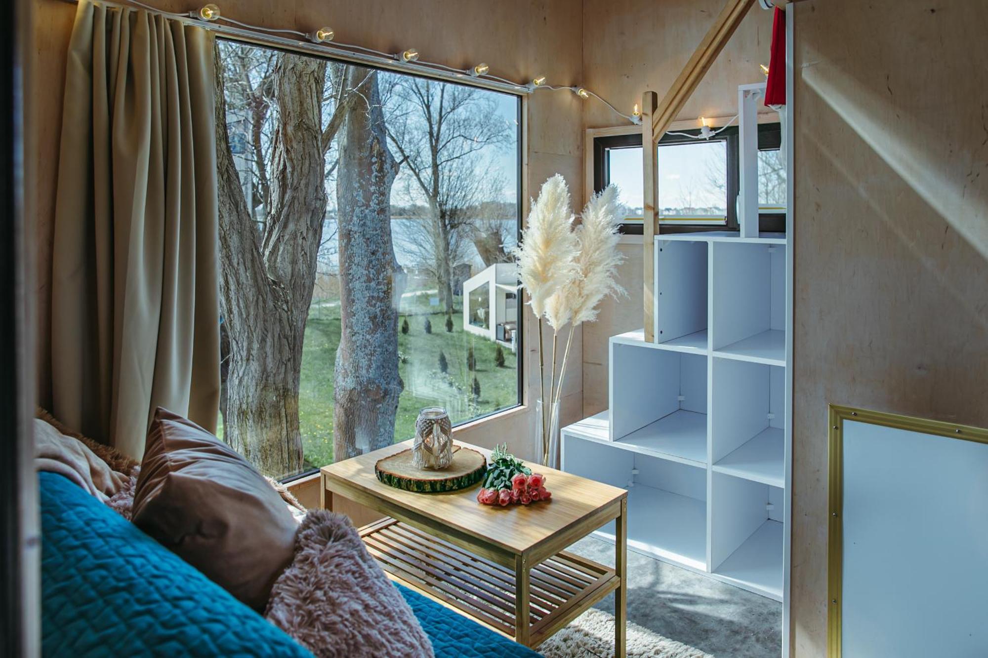 Herbals - Tree&Lake Houses With Bath, Sauna, Bikes, Motorboat Mielno  Cameră foto