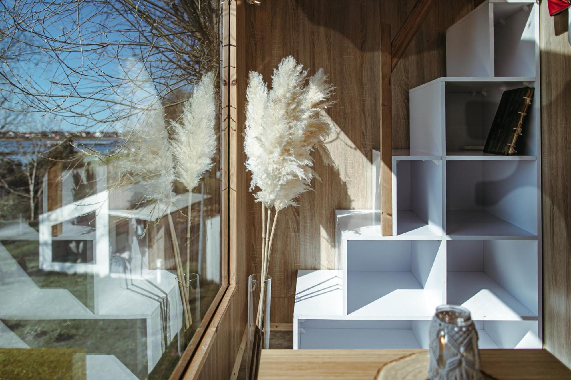 Herbals - Tree&Lake Houses With Bath, Sauna, Bikes, Motorboat Mielno  Cameră foto